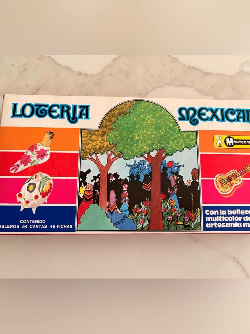Vintage Montecarlo Loteria Mexicana game